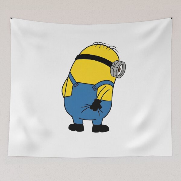 Item preview, Minion Bob scratching himself - Animated funny and laughing designed and sold by LuloCreative.