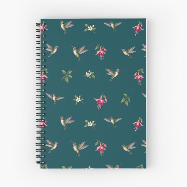 Item preview, Hummingbirds and Fuchsia Pattern designed and sold by Nurple Art.
