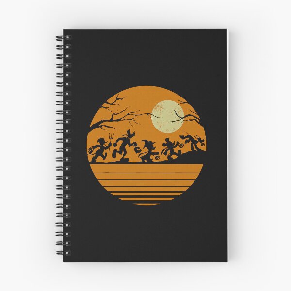 Item preview, Mouse and Friends Halloween Moonlit Silhouette Celebration designed and sold by khdmalakarak.