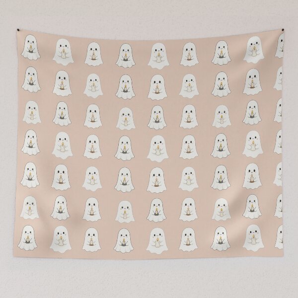 Item preview, Cute Ghosts with Candles Halloween designed and sold by GlaSher.