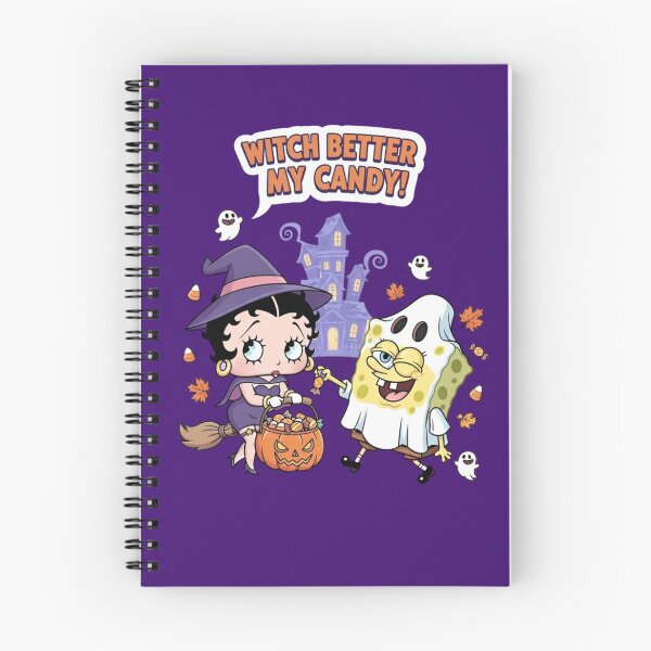 Item preview, Betty Boop And Spongebob Squarepants Witch Better My Candy Halloween designed and sold by Foroirebouti.