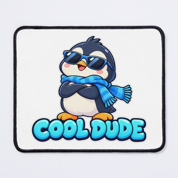 Item preview, Cool Dude - Kawaii Penguin designed and sold by Visual Dept..