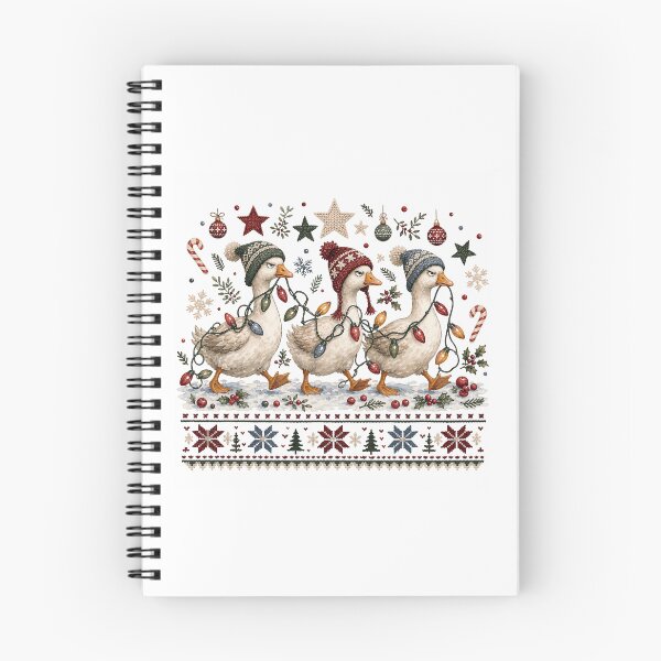 Item preview, Grumpy Geese Tangled in Christmas Lights Ugly Sweater designed and sold by JoyfullyOffbeat.