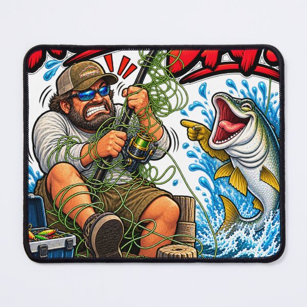 Item preview, Not My Day Funny Fishing Fail designed and sold by Dtoledoarts.