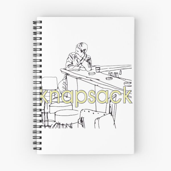 Item preview, Vintage Knapsack Backpack Illustration for Outdoor and Travel Lovers designed and sold by frankthealex.