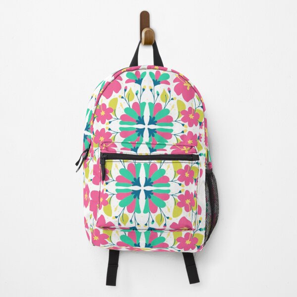 Item preview, Tropical Pink Hibiscus Floral Tile Seamless Pattern designed and sold by adlkh.