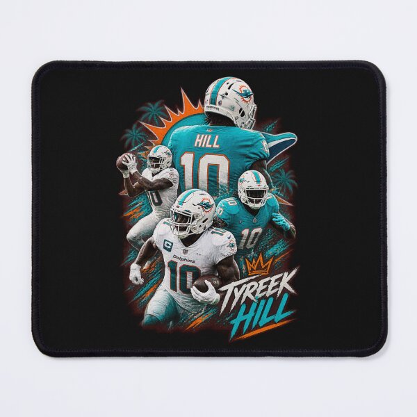 Item preview, Tyreek Hill Miami Dolphins NFL Football Player Art-95 designed and sold by MarilynTracey.