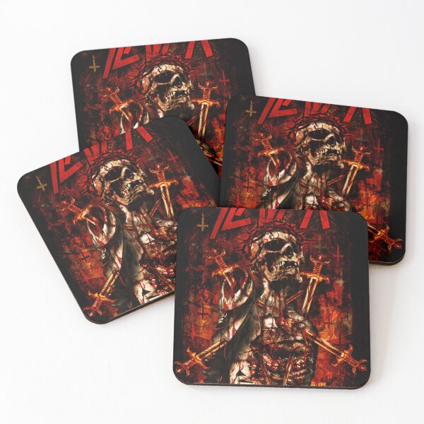 Item preview, Slayer Fiery Skull Pillars designed and sold by ImpressionLab.