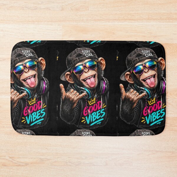 Item preview, Stay Cool Good Vibes Monkey designed and sold by InterStore78.