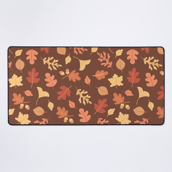 Item preview, Cozy Warm Chocolate Brown Autumn Leaf Acorn designed and sold by FestivityFinds.