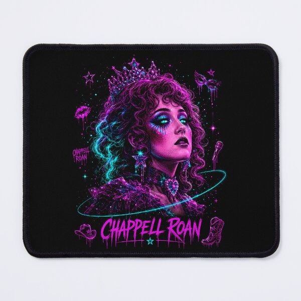 Item preview, Chappell Roan Neon Crown Portrait designed and sold by JMS-Artvintage.