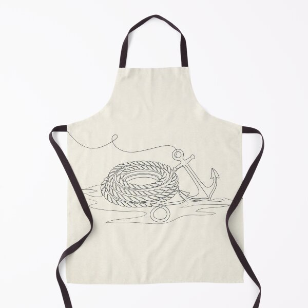 Item preview, Rope & Anchor Study | Minimalist Coastal Wall Art designed and sold by Zaramodo.