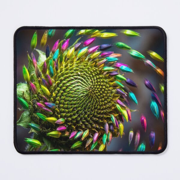 Item preview, Colorful Sunflower Swirl designed and sold by Tridentulus.