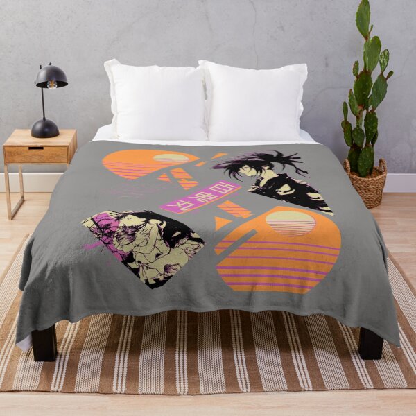 Item preview, Dororo Hyakkimaru Retro Sunset Design-92 designed and sold by NicolNowak.