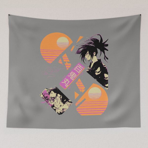 Item preview, Dororo Hyakkimaru Retro Sunset Design-92 designed and sold by NicolNowak.
