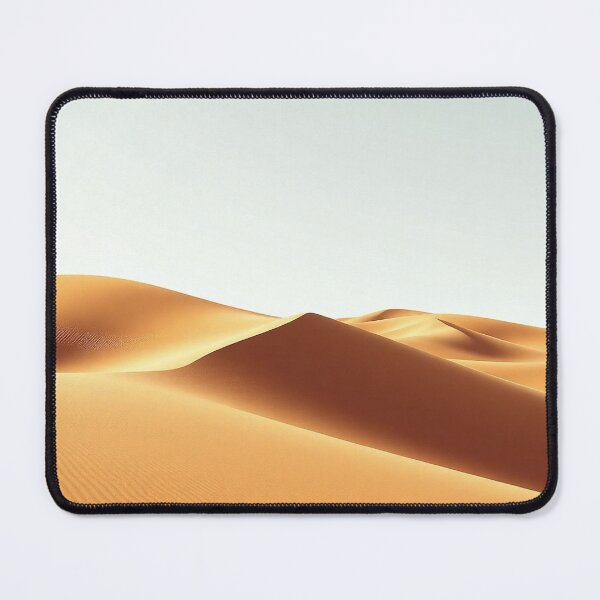 Item preview, Minimalist Golden Sand Dunes Desert Landscape Poster designed and sold by IntelliMindDesigns.