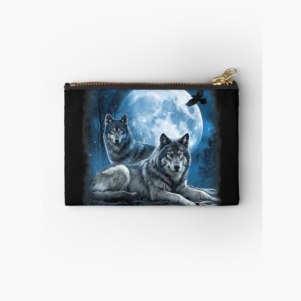 Item preview, Wolves Full Moon Night Wilderness Animal Lover designed and sold by Moscettakkk.