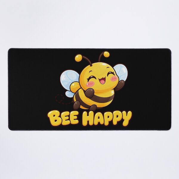 Item preview, Bee Happy - Cute Kawaii Bee designed and sold by Visual Dept..