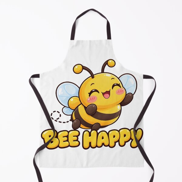 Item preview, Bee Happy - Cute Kawaii Bee designed and sold by Visual Dept..