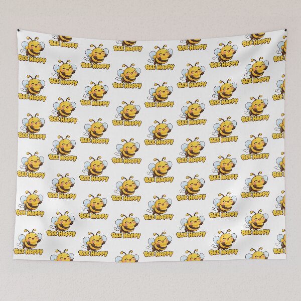 Item preview, Bee Happy - Cute Kawaii Bee designed and sold by Visual Dept..