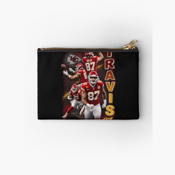 Aperçu de l'œuvre Travis Kelce, héros du football américain des Chiefs de Kansas City (n° 87) - 24 ans créée et vendue par MarilynTracey.