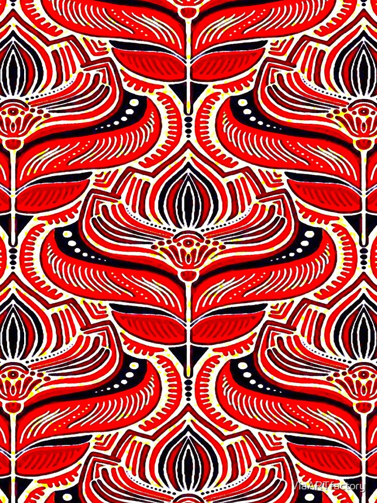 Thumbnail 4 of 4, iPhone Case, Lotus Pattern designed and sold by ViaARTfactory.