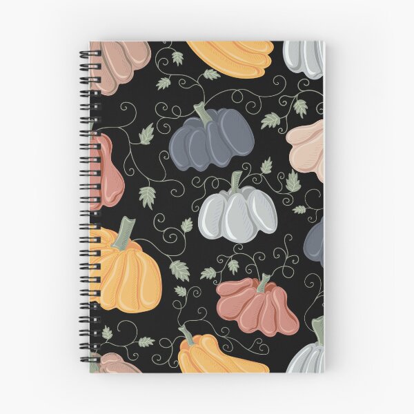 Item preview, Muted Pumpkin Autumn Botanical Pattern designed and sold by FestivityFinds.