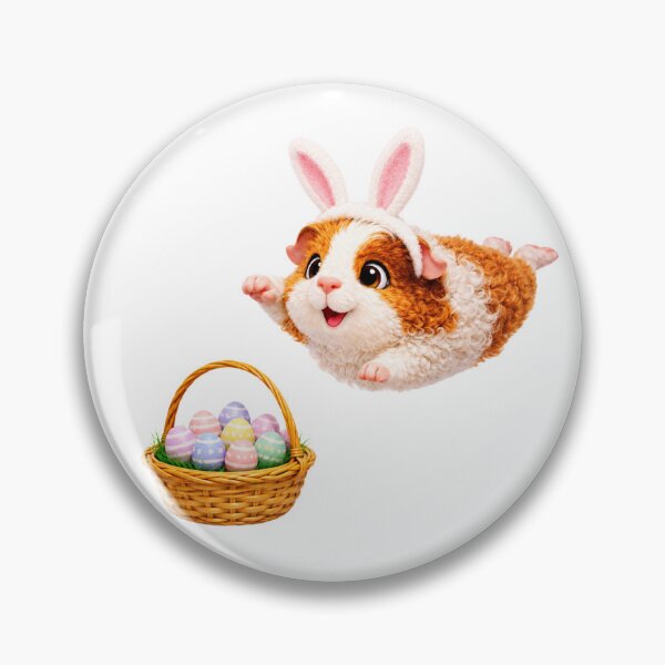 Item preview, Texel Guinea Pig Easter Hop designed and sold by Sillytoe.