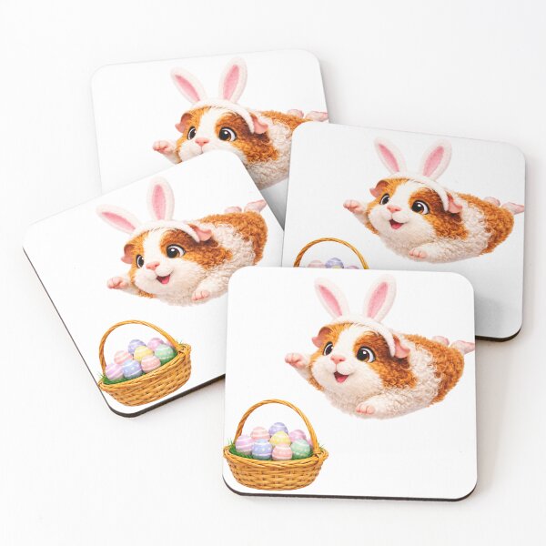 Item preview, Texel Guinea Pig Easter Hop designed and sold by Sillytoe.