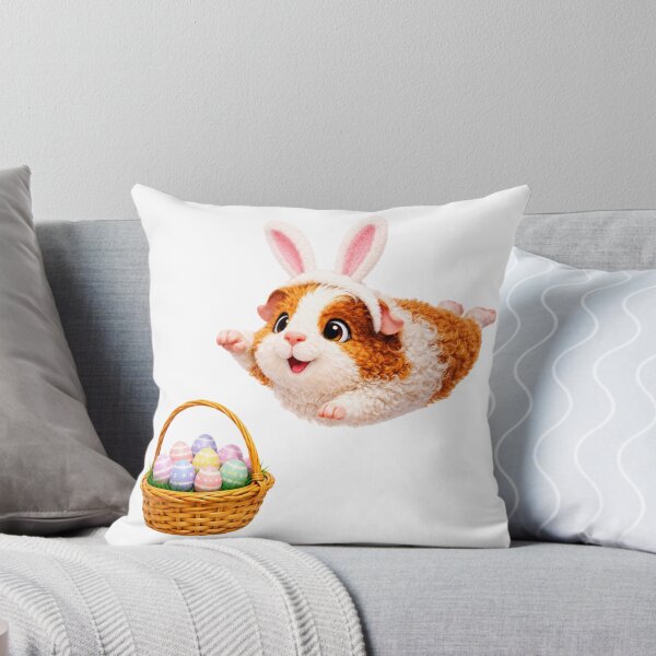 Item preview, Texel Guinea Pig Easter Hop designed and sold by Sillytoe.