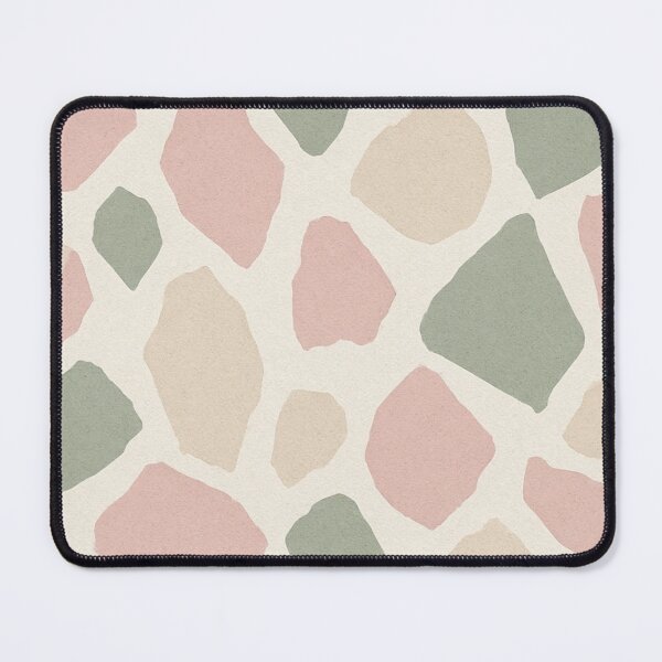 Item preview, Pastel Pink Sage Green Terrazzo Pattern designed and sold by IntelliMindDesigns.