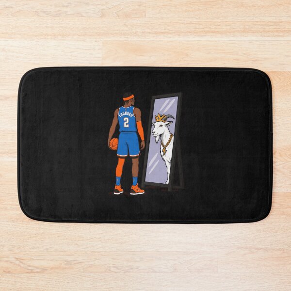 Item preview, Thunder GOAT Basketball Player Mirror Reflection-45 designed and sold by MarilynTracey.