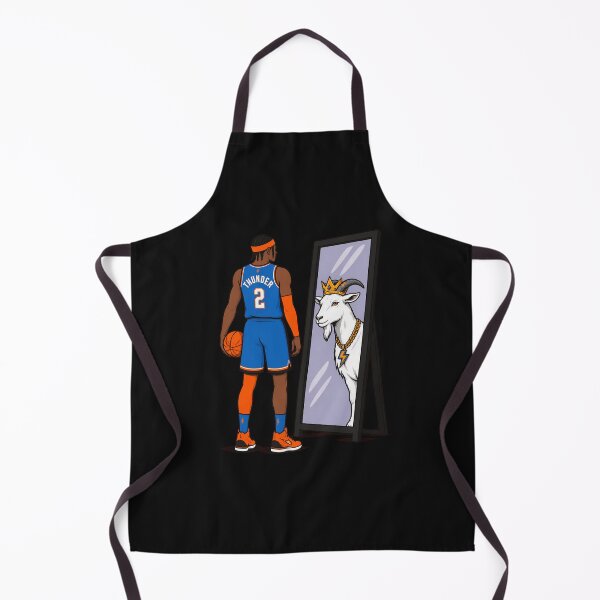 Aperçu de l'œuvre Reflet miroir du joueur de basketball Thunder GOAT - 45 créée et vendue par MarilynTracey.