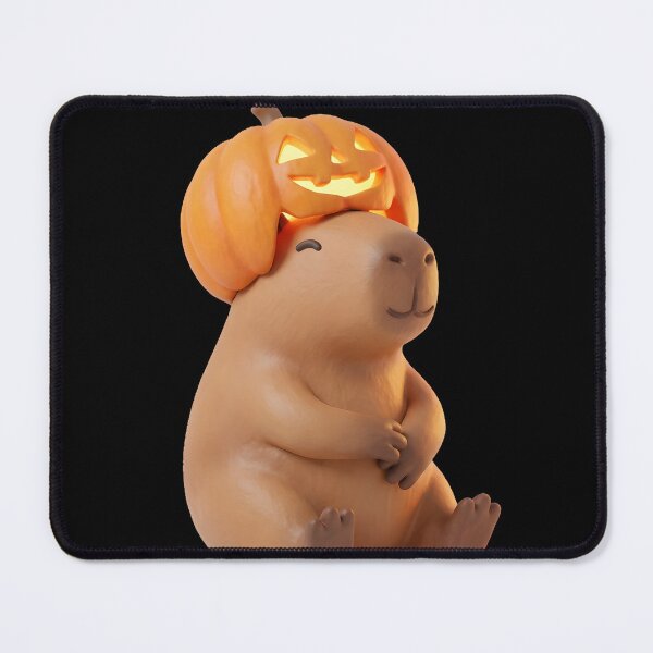 Item preview, Capybara Wearing Jack O Lantern Pumpkin Hat Chill Halloween designed and sold by WorldShop17.