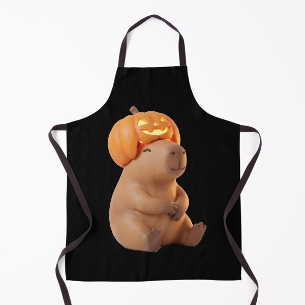 Item preview, Capybara Wearing Jack O Lantern Pumpkin Hat Chill Halloween designed and sold by WorldShop17.