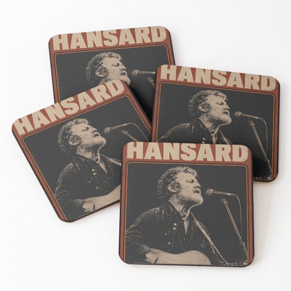 Item preview, Vintage Folk Rock Concert â€“ Retro Acoustic Guitar Singer Distressed Art - Glen Hansard designed and sold by BotanicalCanva.