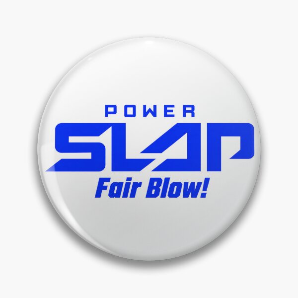Item preview, Power Slap Fair Blow Blue Print designed and sold by MadcapPrints.