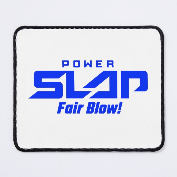 Item preview, Power Slap Fair Blow Blue Print designed and sold by MadcapPrints.