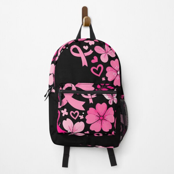 Item preview, Breast Cancer Awareness Heart Pink Ribbon Women Girls designed and sold by linendaust.