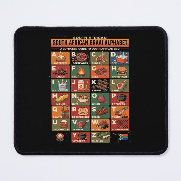 Item preview, South African Braai Alphabet Lekker BBQ Guide designed and sold by d247.