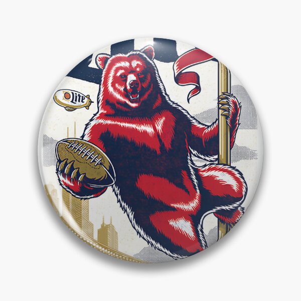 Item preview, Vintage Chicago Bears Cub Style Retro Football Fan Design designed and sold by JaFlipKart.