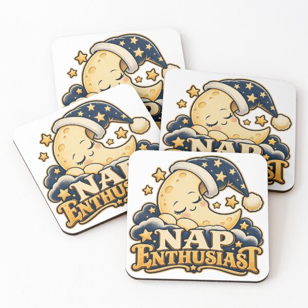 Item preview, Nap Enthusiast - Sleeping Moon designed and sold by Visual Dept..