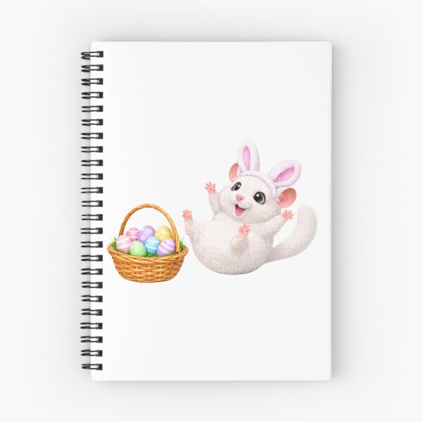 Item preview, White Chinchilla Easter Basket designed and sold by Sillytoe.