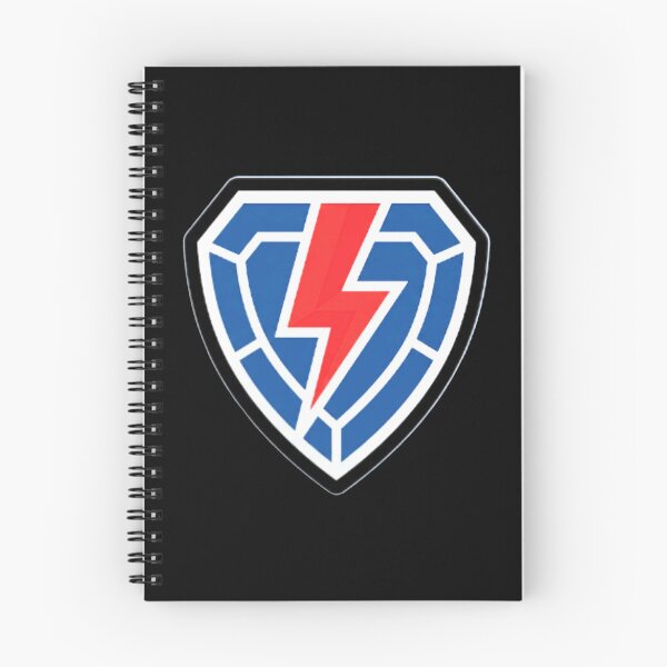 Item preview, Superhero Shield Lightning Emblem - Minimalist Comic Crest Design designed and sold by 7MKGallery.