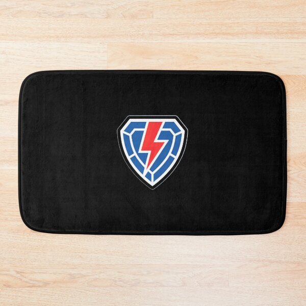 Item preview, Superhero Shield Lightning Emblem - Minimalist Comic Crest Design designed and sold by 7MKGallery.