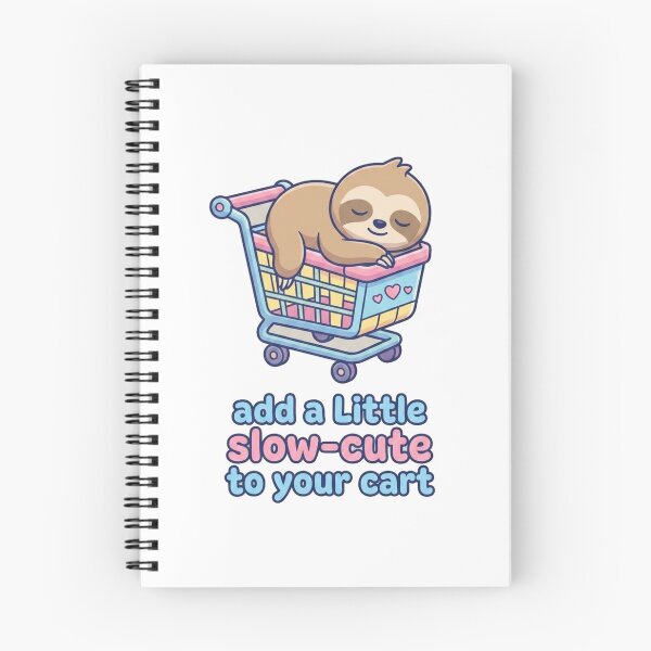 Item preview, Cute Sloth Shopping Cart SVG, Add a Little Slow-Cute to Your Cart, Funny Sloth Lover Design, Cute Shopping Lover Gift designed and sold by morning sun.