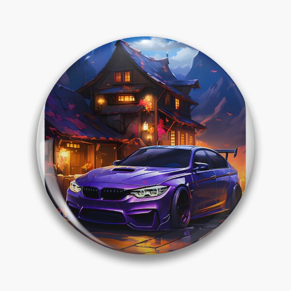 Item preview, High Performance Sedan in Scenic Mountain Retreat Landscape designed and sold by Karnach.