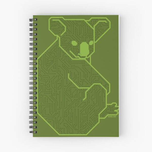 Item preview, Green Techno Koala designed and sold by Norblorb.