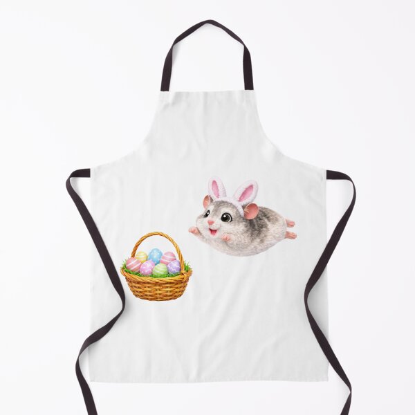 Item preview, Winter White Dwarf Hamster Easter Hop designed and sold by Sillytoe.