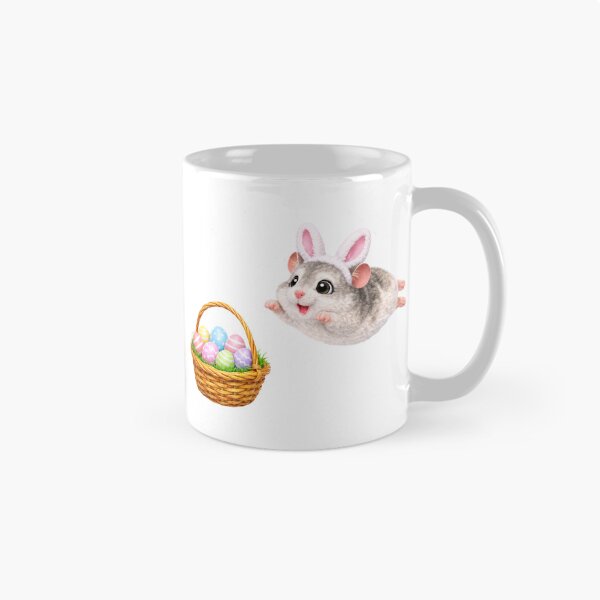 Item preview, Winter White Dwarf Hamster Easter Hop designed and sold by Sillytoe.